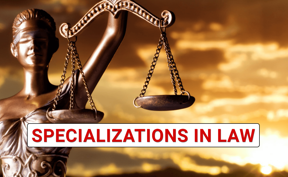 Specialization in law in India