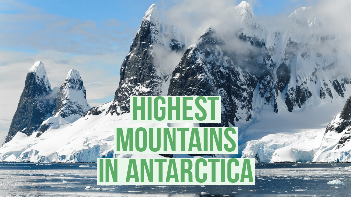 highest mountains in antarctica