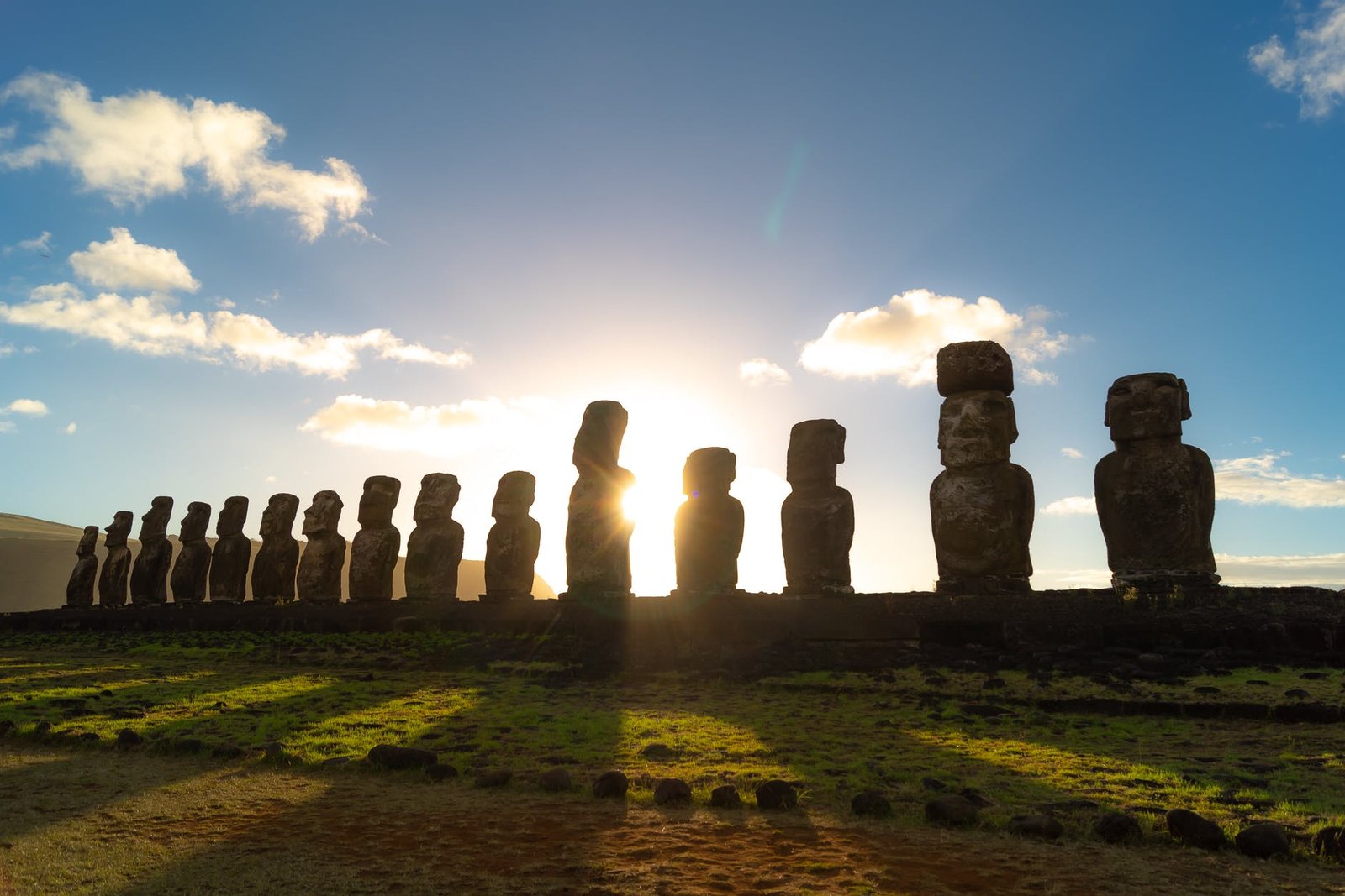 brown statues, the Mysteries of Easter Island, story of easter island,