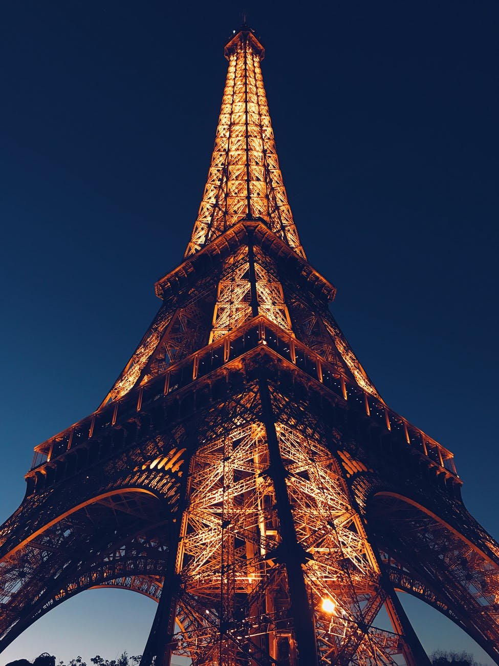 low angle photo of eiffel tower,eiffel tower facts And history