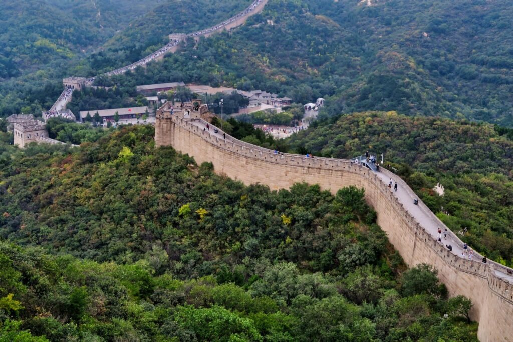 great wall of china facts