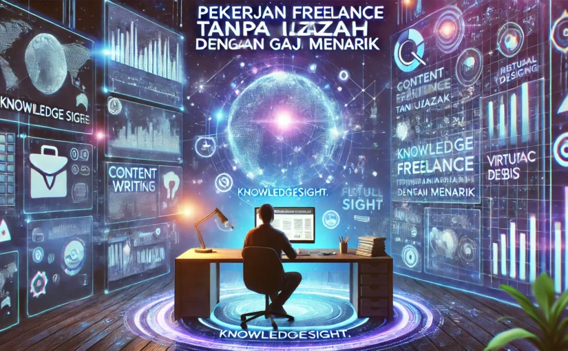 Pekerjaan Freelance Tanpa Ijazah dengan Gaji Menarik