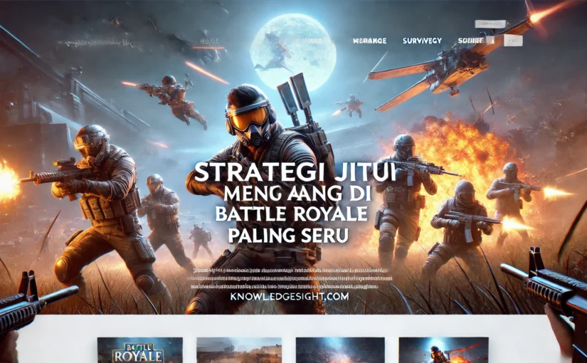 Strategi Jitu Menang di Battle Royale Paling Seru