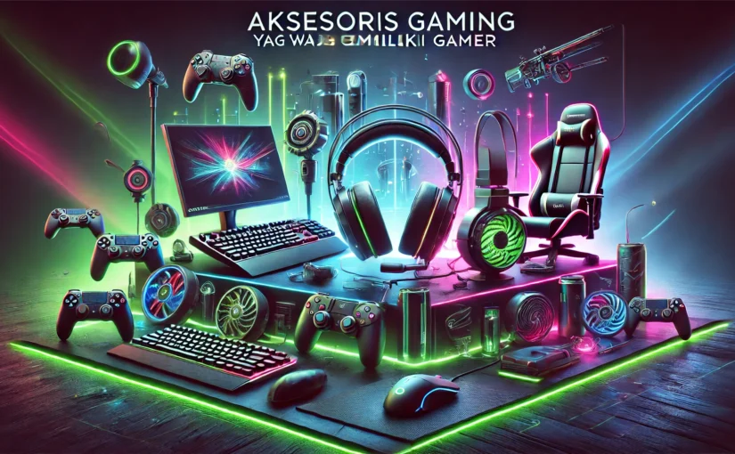 Aksesoris Gaming yang Wajib Dimiliki Gamer