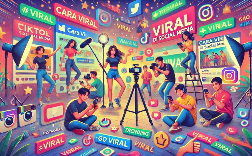 Cara Viral di Social Media