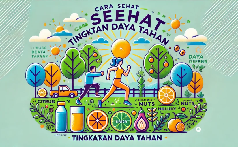 Cara Sehat Tingkatkan Daya Tahan