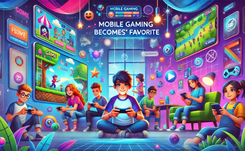 Gaming Mobile Jadi Favorit Anak