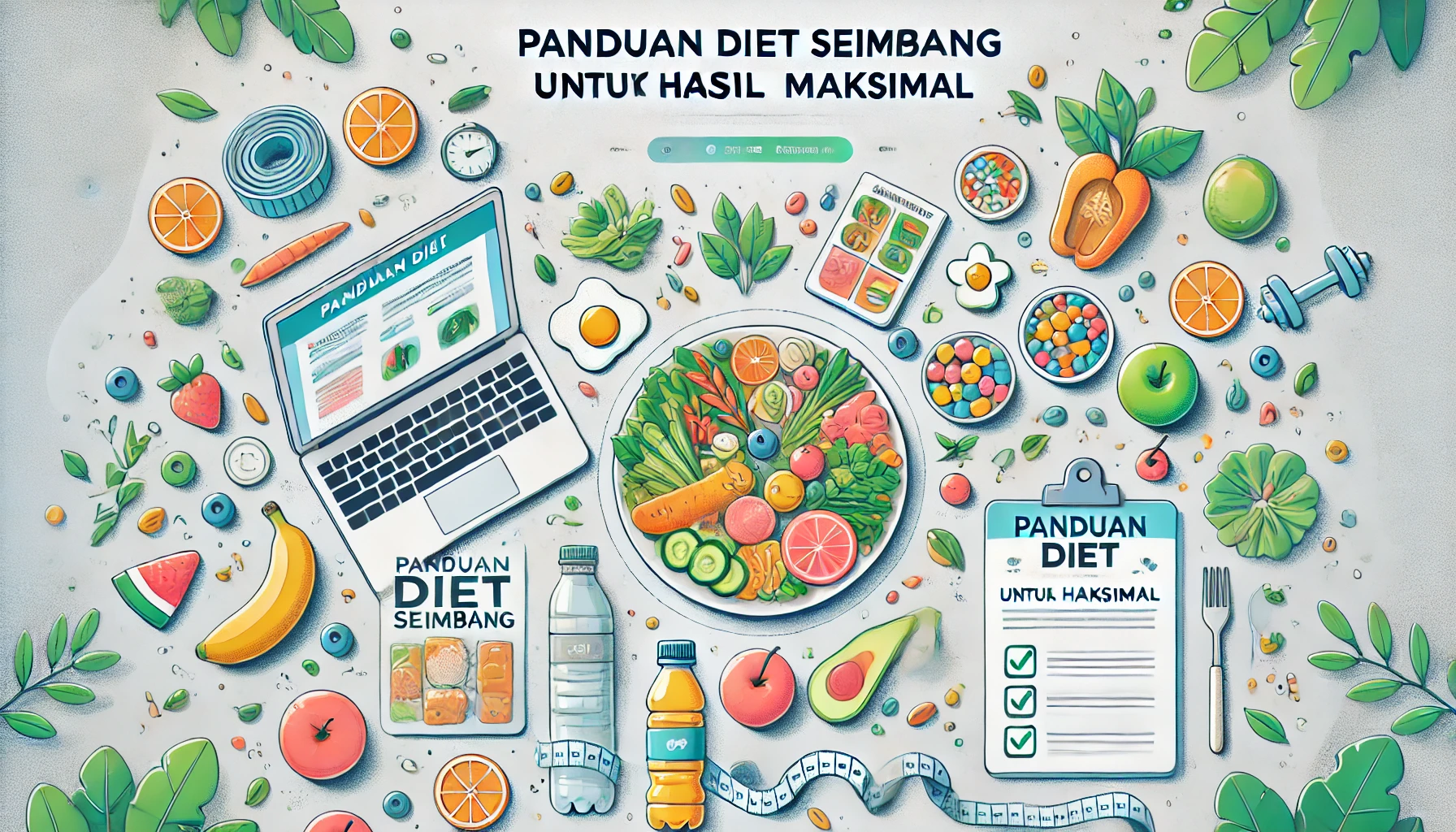 Bagaimana Cara Membuat Menu Diet Seimbang