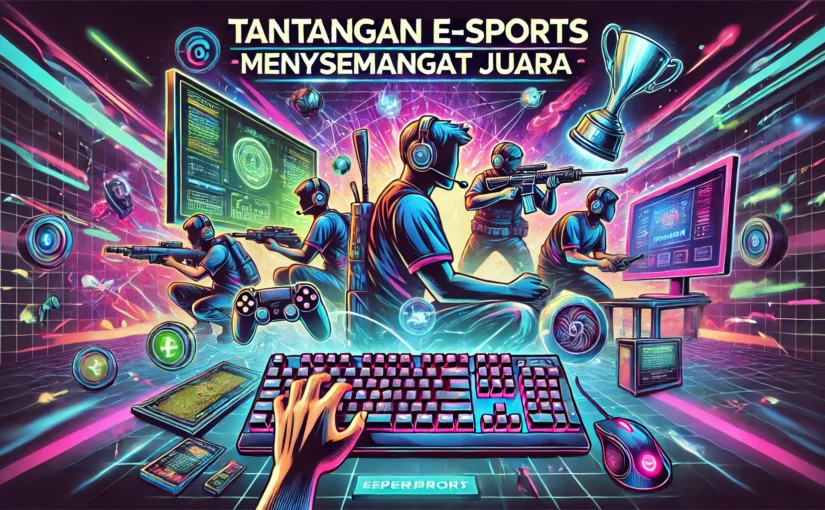 Tantangan E-sports Menyulut Semangat Juara