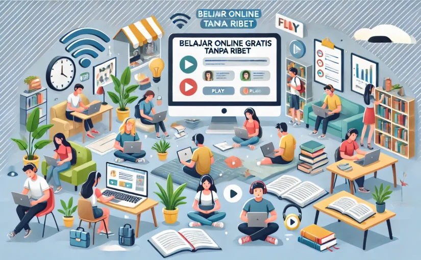 Belajar Online Gratis Tanpa Ribet