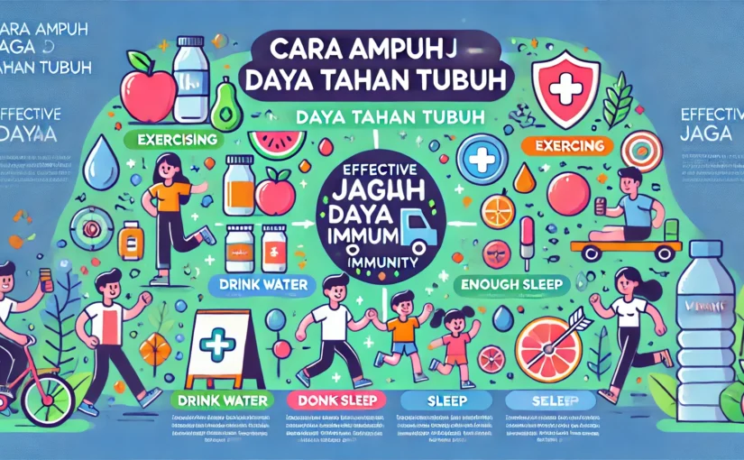 Cara Ampuh Jaga Daya Tahan Tubuh