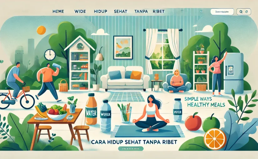 Cara Hidup Sehat Tanpa Ribet