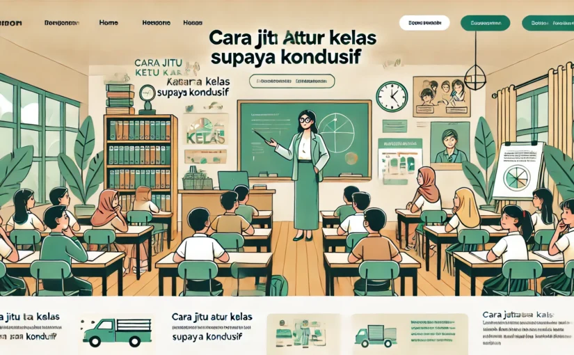 Cara Jitu Atur Kelas Supaya Kondusif