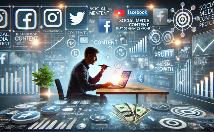 Konten Media Sosial Penghasil Cuan