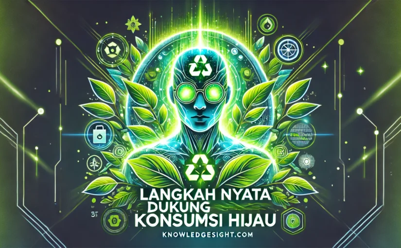 Langkah Nyata Dukung Konsumsi Hijau