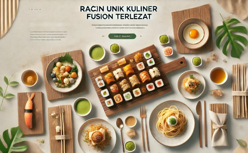 Racikan Unik Kuliner Fusion Terlezat
