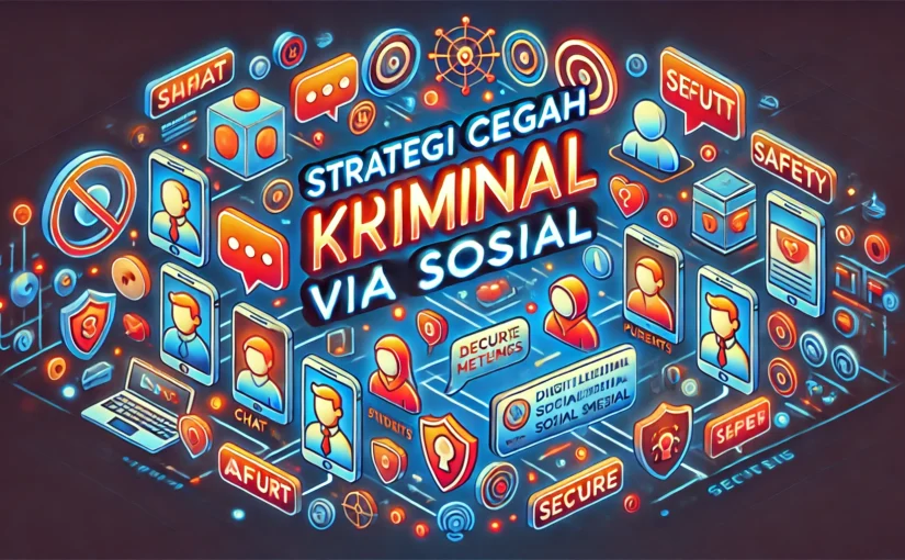 Strategi Cegah Kriminal via Sosial