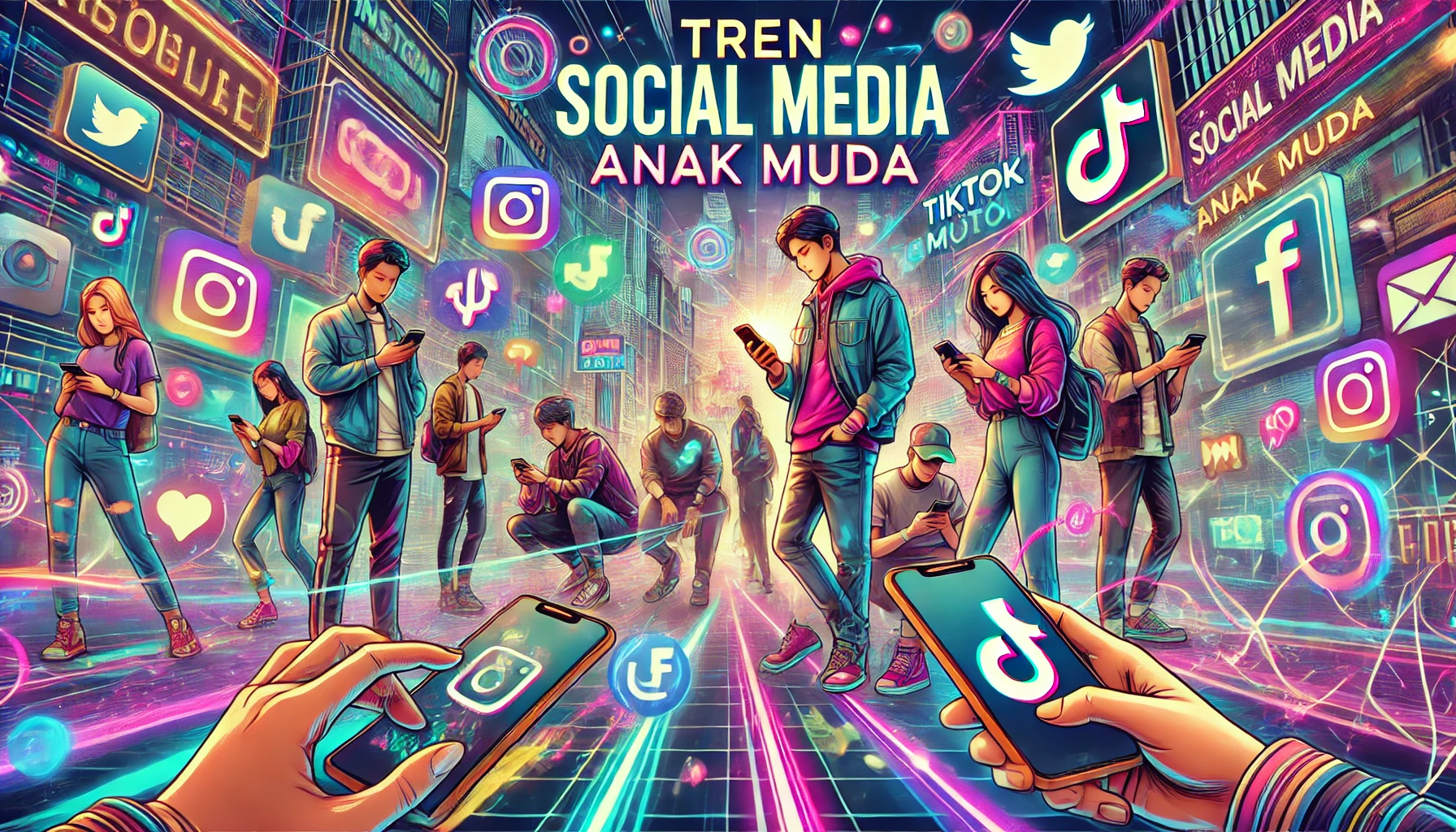 Tren Social Media Anak Muda