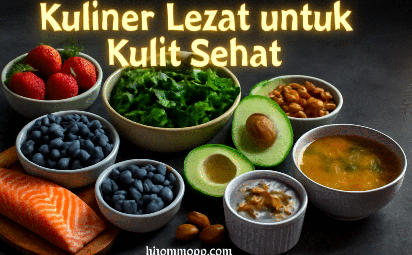 Kuliner Lezat untuk Kulit Sehat