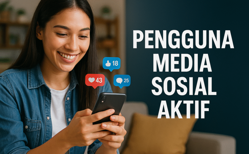Pengguna Media Sosial Aktif