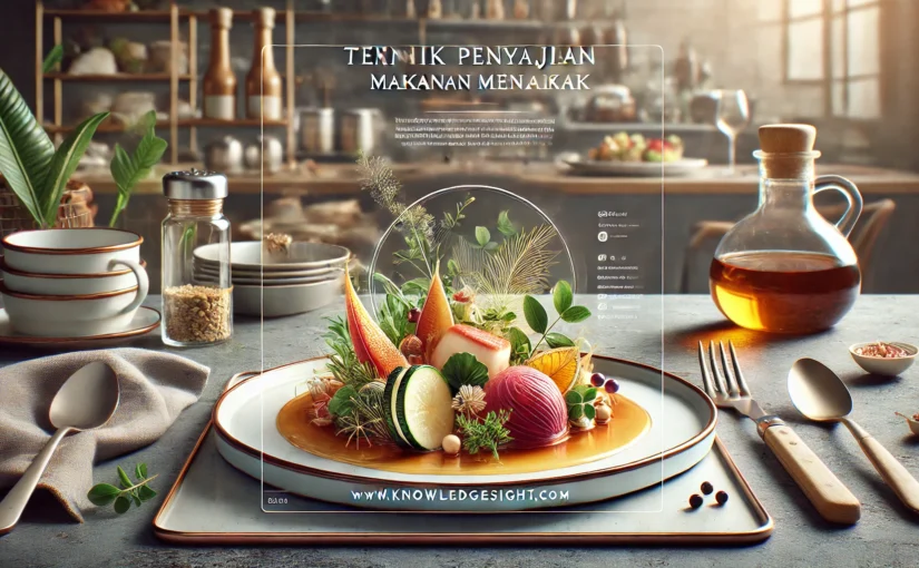 Teknik Penyajian Makanan Menarik