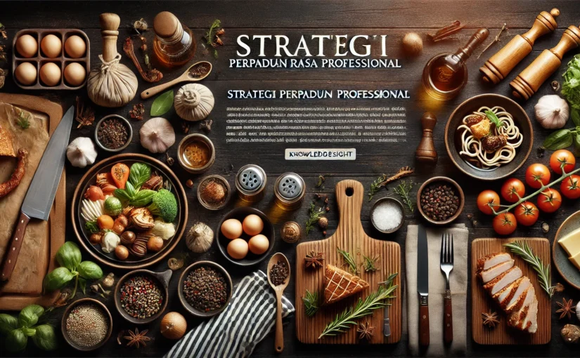 Strategi Perpaduan Rasa Profesional