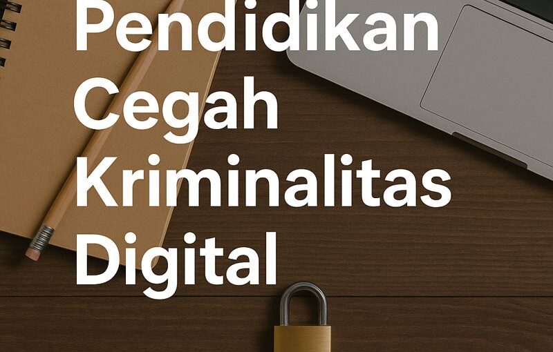 Pendidikan Cegah Kriminalitas Digital