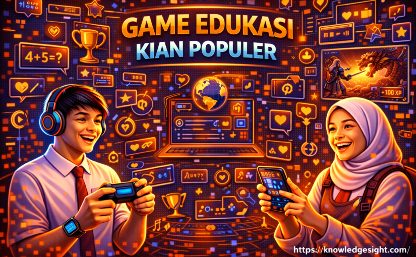 Game Edukasi Kian Populer