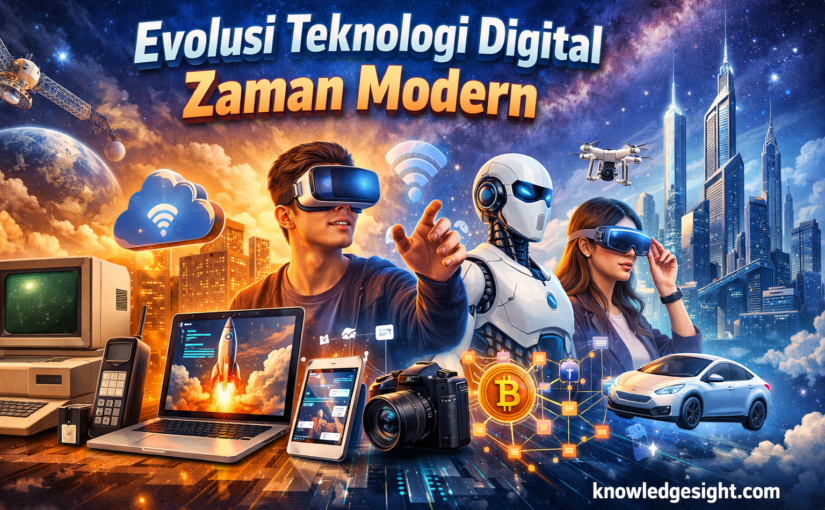 Evolusi Teknologi Digital Zaman Modern