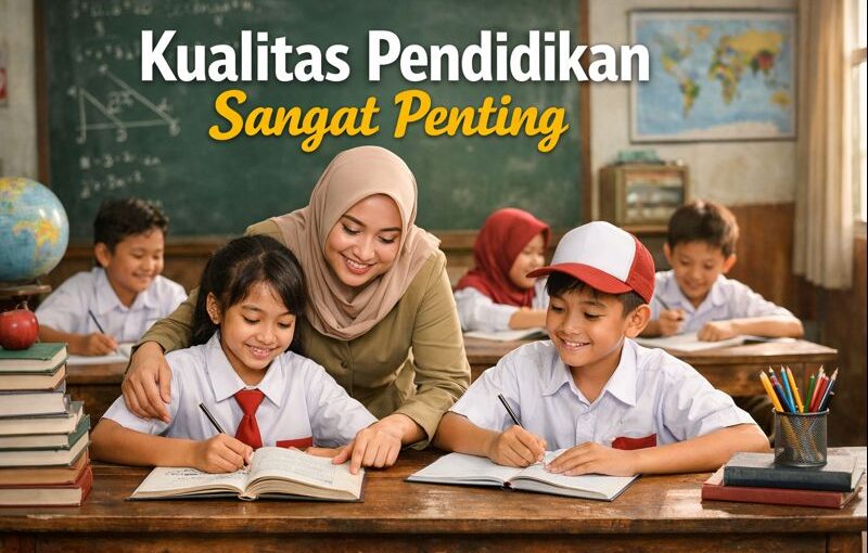 Kualitas Pendidikan Sangat Penting
