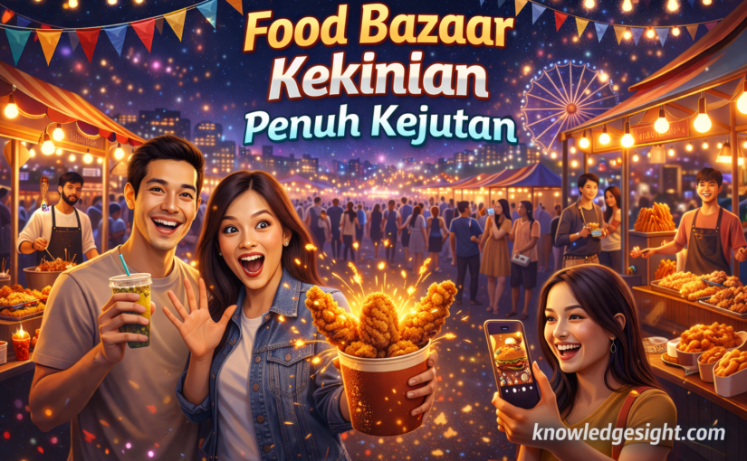 Food Bazaar Kekinian Penuh Kejutan