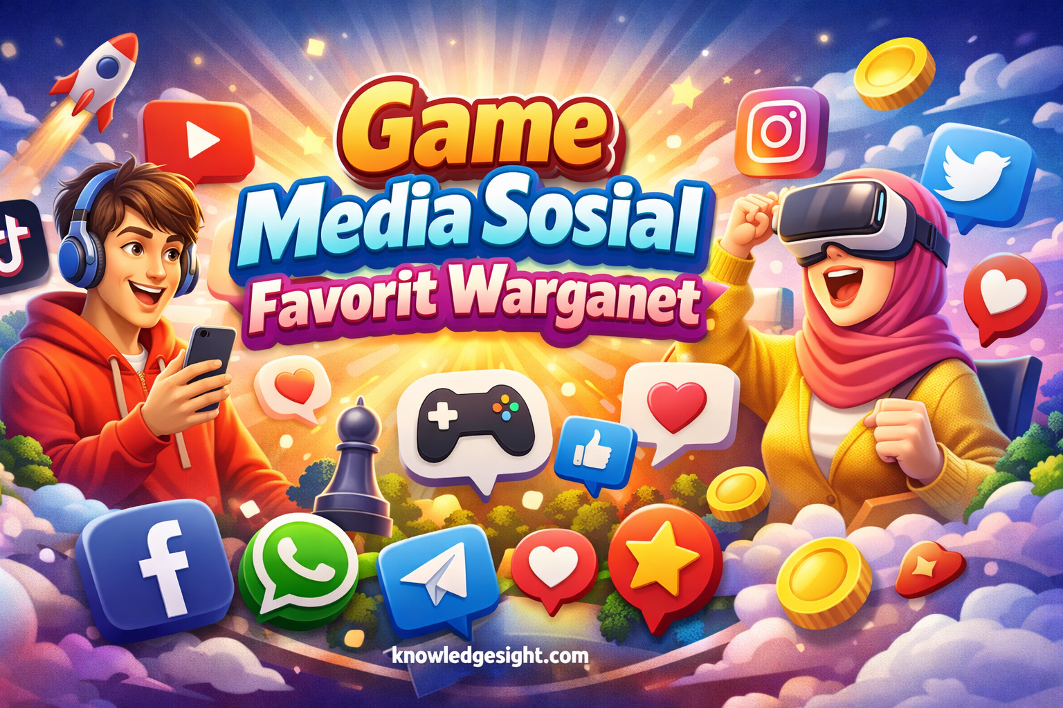 Game Media Sosial Favorit Warganet