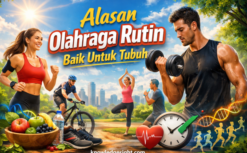Alasan Olahraga Rutin Baik Untuk Tubuh