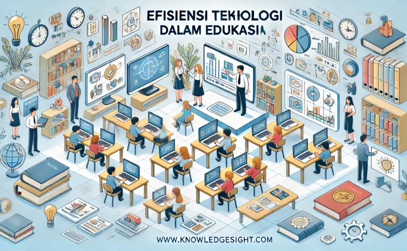 Efisiensi Teknologi Dalam Edukasi