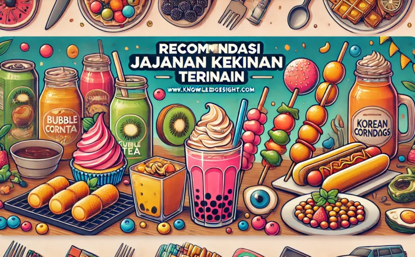 Rekomendasi Jajanan Kekinian Terbaik