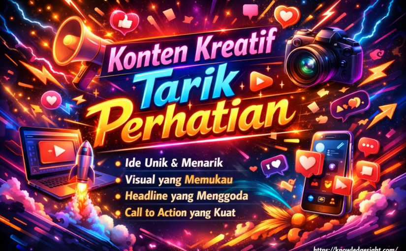 Konten Kreatif Tarik Perhatian