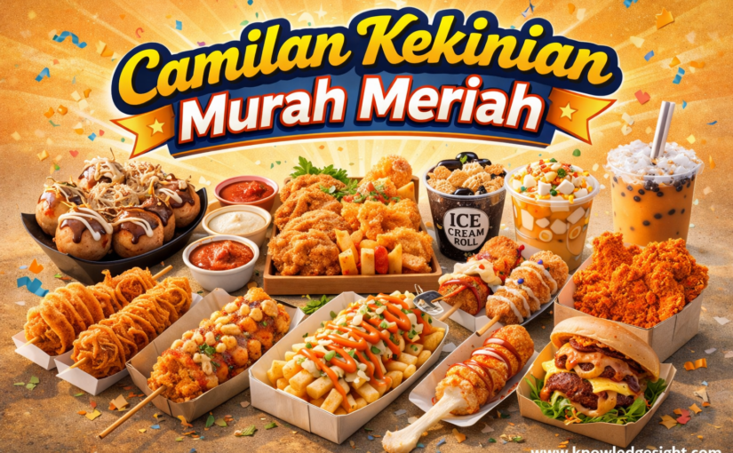 Camilan Kekinian Murah Meriah