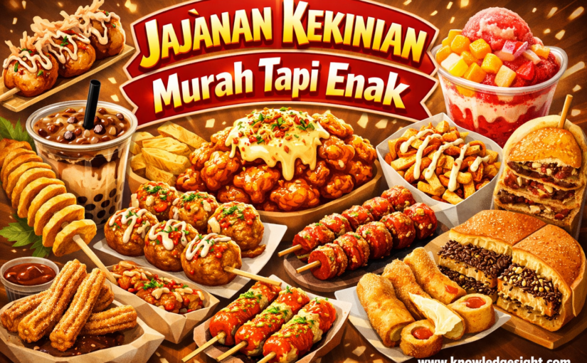 Jajanan Kekinian Murah Tapi Enak